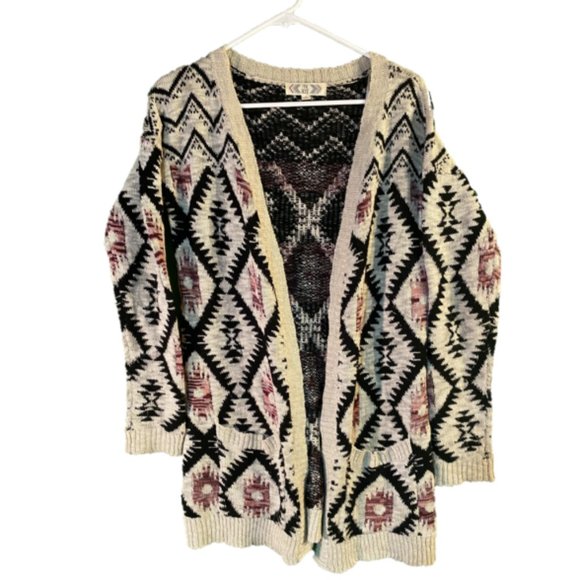 Patterned Knit Cardigan - Picture 3 of 6